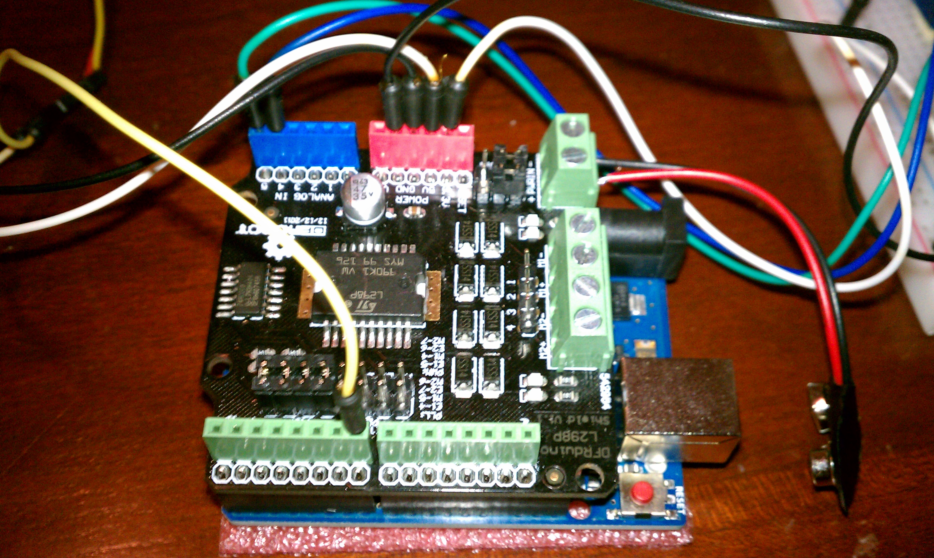 Arduino and Motor Shield Arduino and Motor Shield